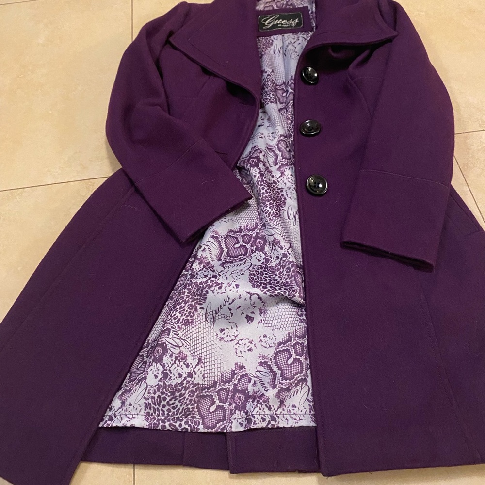 Women’s Purple Guess Coat
